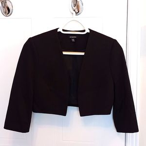 Short black suit jacket XS